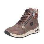 Ботинки на шнуровке Rieker 44565, Brown - фото