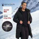 Пуховик унисекс Spyder, цвет Jade lime - фото 4