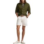 Льняная рубашка Polo Ralph Lauren, оливковый - фото 4