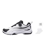 KUMPOO Кроссовки KHR D96 Xuanji противоскользящие износостойкие низкие для бадминтона унисекс KHR-D96 Ruyi черные с носками, цвет KHR-D96 Ruyi Black (Comes with Socks *1) - фото 6