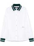 Jacquemus рубашка La Chemise Baseball ML, белый - фото
