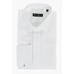 Белая хлопковая рубашка Corneliani, White - фото