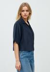 Блуза Jimmy Key Button-down blouse, Dark Blue - фото 4