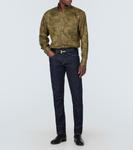 Камуфляжная рубашка Tom Ford, мультиколор - фото 2