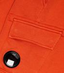 Шорты из хлопкового флиса C.P. COMPANY KIDS, оранжевый - фото 3