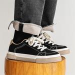 Холщовые кеды мужские низкие Grumpy Ram, черный - фото 9