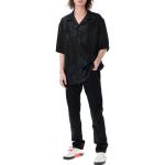 Рубашка мужская Off-White с короткими рукавами, черный - фото 2