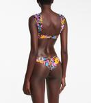Верх бикини с цветочным принтом Stella McCartney, разноцветный - фото 3