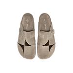 Сабо с закрытым носком унисекс Arccc, коричневый - фото 3