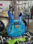 PRS SE Custom 24 Semi-Hollow Piezo 2025 года - Лейк Блю - фото 2