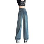 Джинсы женские HELEH, BLW9910 Ностальгический синий [Звездное небо] - фото 3