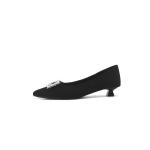 Повседневные однобортные туфли женские FIVE PLUS, Silver - фото