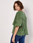 Блуза Apricot, зеленый - фото 4
