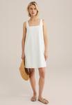 Повседневное платье WE Fashion, кремовый - фото 2