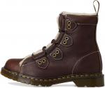 Женские модные ботинки Dr. Martens 1460 LTT Fl, Dark Brown - фото 4