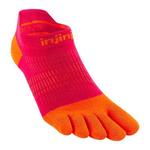 Носки Injinji Run Lightweight no show, оранжевый - фото
