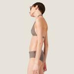 Топ-бикини MIU MIU, серый - фото 4