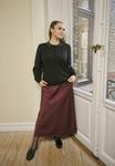Юбка Kaffe Curve HILLA, Windsor Wine/Bordeaux - фото 2