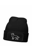 Шапка MoonWorks PATCH LABRADOR POLYGON DESIGN, Labrador Schwarz/Black - фото 3