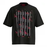 Футболка HUGO Digraph 10266060 01, черный - фото