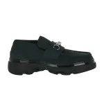 Кроссовки Burberry Creeper Clamp Loafer 'Green', зеленый - фото