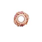 Шарм Openwork Pink Daisy Flower Pandora, стерлинговое серебро - фото 5