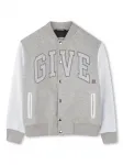 Бомбер с логотипом Givenchy Kids, серый - фото