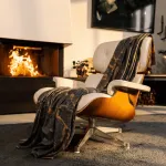 Плед Kayori, черный - фото