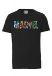 Футболка Logoshirt Marvel Comic Colour Logo, черный - фото
