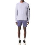 Шорты для плавания с компасом STONE ISLAND, лаванда - фото 2