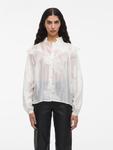 Блуза ROUGE EDIT, жемчужно-белый - фото 3