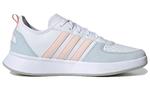Кроссовки court80s white/blue Adidas, белый - фото 2