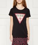 Футболка детская Guess Regular Fit, черный - фото