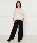 Толстовка детская Ea7 с розовой надписью, бежевый - фото 2