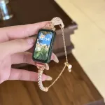 CHENSONG Часы Strap Huawei Compatibility Metal, Gold - фото 7