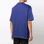 Футболка мужская темно-синяя Prada, синий - фото 5