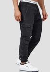 Повседневные брюки-карго INDICODE JEANS Walker, Black - фото 4