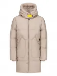 Удлиненное стеганое пальто с капюшоном Parajumpers, нейтральный - фото
