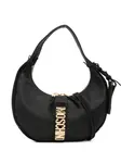 Сумка через плечо с логотипом Moschino, черный - фото