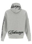 Худи «Cursive» BALENCIAGA, серый - фото 2