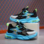 Детские кроссовки для бега Kids WARRIOR, черно-синие - фото 9