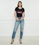 Футболка розы Regular fit Guess Jeans, черный - фото 2