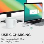 Док-станция Plugable 3-in-1 USB Type-C Mini Dock USBC-MD103 - фото 5