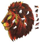 Деревянный пазл Лев, 121 деталь. Eureka 3D - фото 7