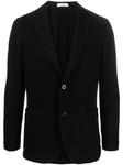 Boglioli однобортный пиджак, черный - фото
