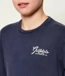 Лонгслив regular fit Guess, темно-синий - фото 4