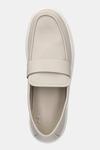 Кожаные мокасины Moccasin Lth Unlined Calvin Klein, бежевый - фото 4