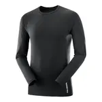 Футболка Salomon Men's Sense Aero LS Tee M, черный - фото