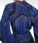 Шелковое платье Мила Altuzarra, Berry Blue - фото 6