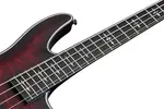 Электрический бас-гитара Schecter Hellraiser Extreme-4. Цвет Crimson Red Burst Satin (CRBS) - фото 7